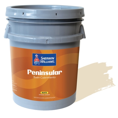 PINTURA LATEX PARA USO EXTERIOR / INTERIOR NUEVO BLANCO HUESO PENINSULAR LATEX