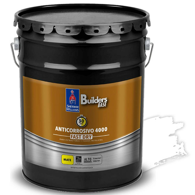 ANTICORROSIVO ALQUIDICO PARA METAL PARA USO EXTERIOR / INTERIOR MATE COLONIAL 4000