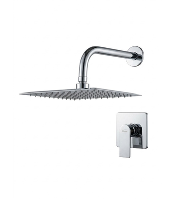 MEZCLADOR DUCHA CUADRADO MONOMANDO MANECILLA LEVER METAL CROMADO NEW STAR