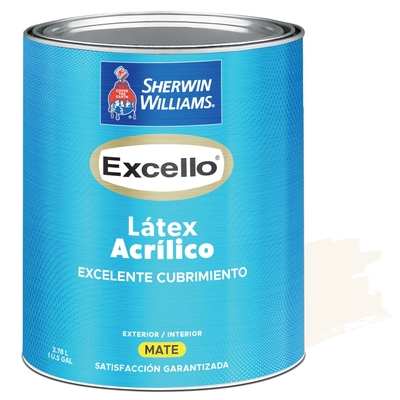 PINTURA LATEX PARA USO EXTERIOR / INTERIOR MARFIL SUAVE EXCELLO LATEX