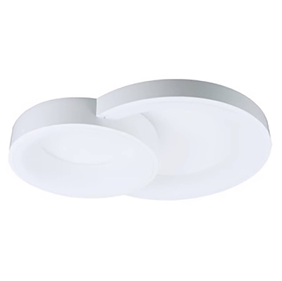 LAMPARA PLAFON LED 40 W LUZ CALIDA - NEUTRA - FRIA ACABADO BLANCO MATE