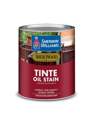 TINTE BASE ACEITE PARA MADERA PARA USO EXTERIOR / INTERIOR CAOBA OIL STAIN