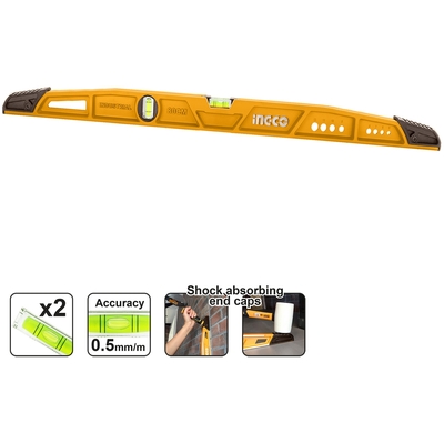NIVEL CURVO ALUMINIO 81.28 cm (32 in) 2 GOTAS