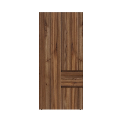 ARMARIO 180 cm x 80.4 cm x 49.8 cm AGLOMERADO RECUBIERTO EN MELAMINA GALES AGUA 2 PUERTAS