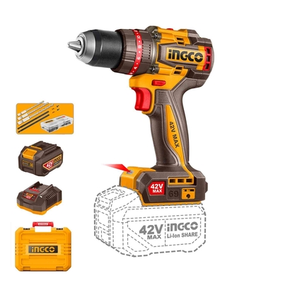 TALADRO PERCUTOR INALAMBRICO 12.7 mm (1/2 in) 69 N.m 42 V 2.0 Ah