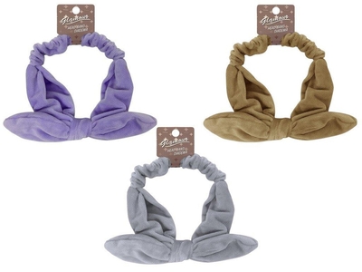 BANDA DE CABELLO PARA BAÑO-MAQUILLAJE POLIESTER COLOR SURTIDO