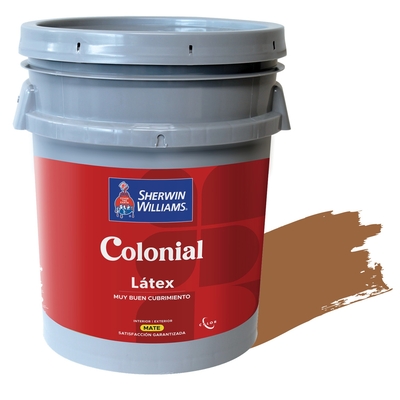 PINTURA LATEX PARA USO EXTERIOR / INTERIOR JALAPEÑO COLONIAL LATEX