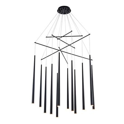 LAMPARA PENDANT LED 50 W 3 250 lm LUZ CALIDA CILINDRO