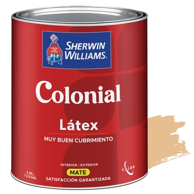 PINTURA LATEX PARA USO EXTERIOR / INTERIOR MELON COLONIAL LATEX