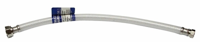 TUBO DE ABASTO NYLON PARA LAVABO 9.53 mm x 12.7 mm x 40.64 cm (3/8 in x 1/2 in x 16 in)