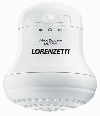 DUCHA ELECTRICA 127 V 5 500 W BLANCO MAXI ULTRA 3 TEMPERATURAS CON MANGUERA