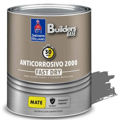 ANTICORROSIVO ALQUIDICO PARA METAL PARA USO EXTERIOR / INTERIOR GRIS ESTRUCTURAL 2000