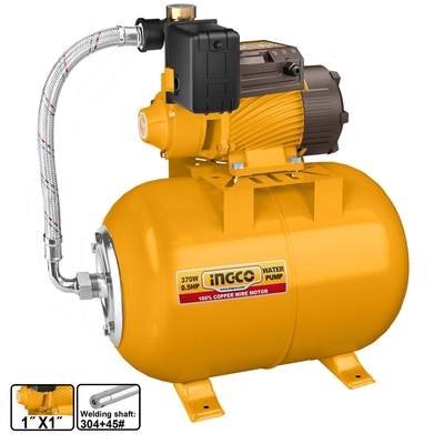 BOMBA PERIFERICA 373 W (1/2 hp) 110 V/120 V + TANQUE HIDRONEUMATICO 24 L