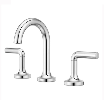 MEZCLADOR LAVABO 20.32 cm (8 in) 2 MANECILLAS PIN CROMADO ZEELAN