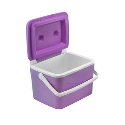 HIELERA PLASTICA 10 L LILA POLAR
