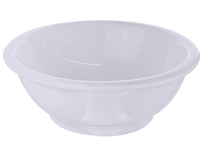 PLATO HONDO 22.86 cm CERAMICA BLANCO
