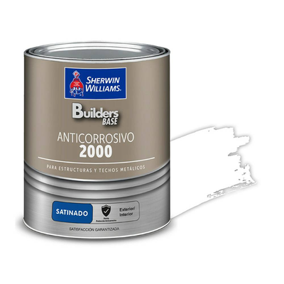ANTICORROSIVO ALQUIDICO PARA METAL PARA USO EXTERIOR / INTERIOR SATINADO ESTRUCTURAL 2000