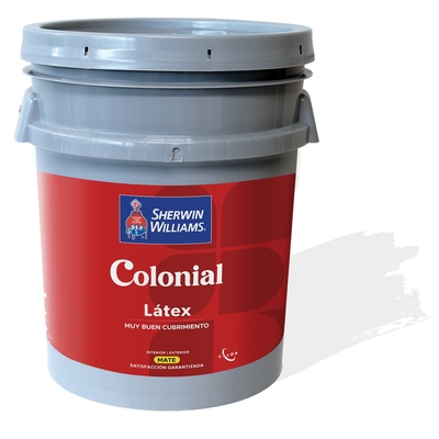 PINTURA LATEX PARA USO EXTERIOR / INTERIOR BLANCO COLONIAL LATEX