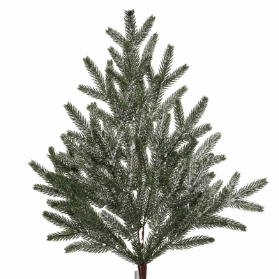 RAMA NAVIDAD VERDE NEVADO 70 cm