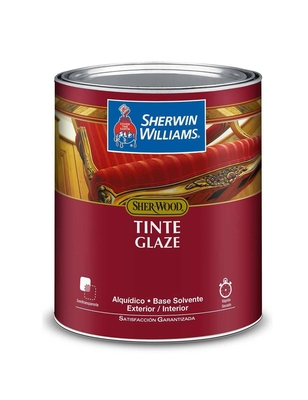 TINTE GLAZE CONCENTRADO BASE ACEITE PARA MADERA PARA USO EXTERIOR / INTERIOR CAFE
