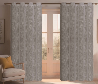 CORTINA PARA SALA 140 cm x 229 cm GRIS MADDOX LINER