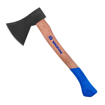 HACHA FORJADA 0.6 kg ACERO CON MANGO DE MADERA