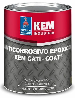 ANTICORROSIVO ESMALTE EPOXICO INDUSTRIAL BRILLANTE KEM CATI COAT PARTE A
