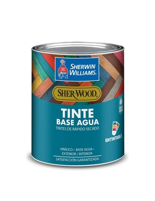 TINTE BASE AGUA PARA MADERA PARA USO EXTERIOR / INTERIOR NOGAL ROJIZO