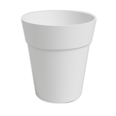 MACETA 50 cm x 56 cm PLASTICO BLANCO CAPRI H