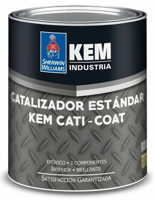 CATALIZADOR ESMALTE EPOXICO INDUSTRIAL TRANSPARENTE-BRILLANTE KEM CATI COAT PARTE B