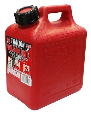 DEPOSITO GASOLINA 3.78 L (1 gal) PLASTICO ROJO