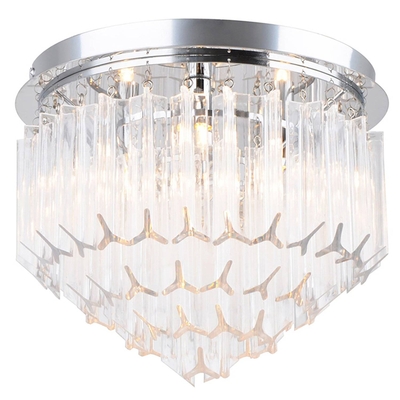 LAMPARA TECHO 4 LUCES G9 ACRILICO CLARO