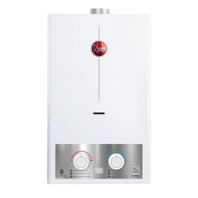 CALENTADOR AGUA INSTANTANEO CENTRAL A GAS 8 L/min