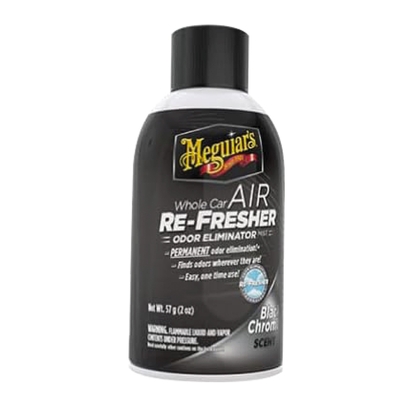 ELIMINADOR DE OLORES PARA A/C AUTO BLACK CROME 57 g