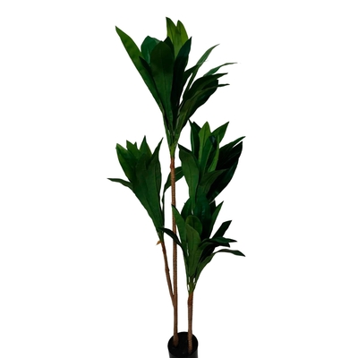 PLANTA ARTIFICIAL 150 cm ROBLE CON MACETA NEGRO