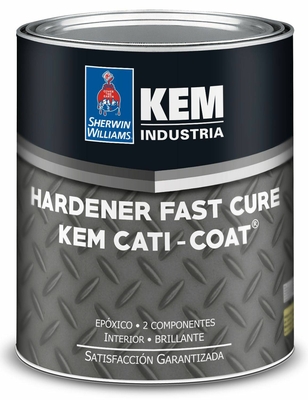 CATALIZADOR PARA ESMALTE EPOXICO INDUSTRIAL RAPIDO SECADO TRANSPARENTE KEM CATI COAT PARTE B
