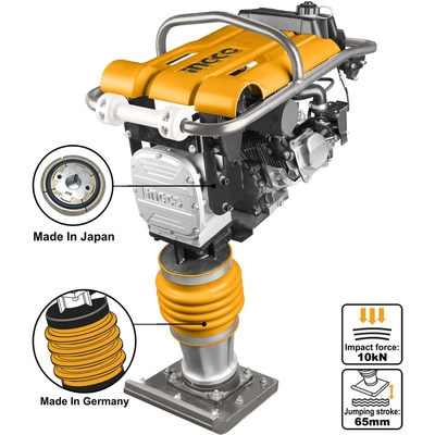 COMPACTADORA DE PISO 4 103 W (5.5 hp) GX160 GASOLINA 4 TIEMPOS