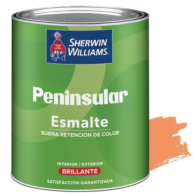 PINTURA ESMALTE PARA USO EXTERIOR / INTERIOR DECO CORAL BRILLANTE PENINSULAR ESMALTE