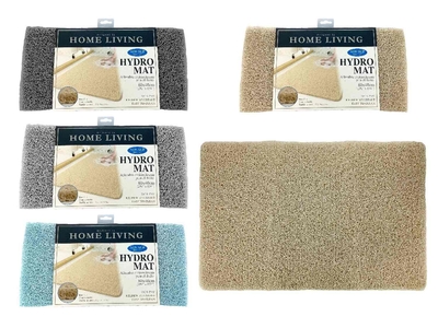 ALFOMBRA PARA BAÑO 60 cm x 40 cm PVC COLOR SURTIDO RECTANGULAR