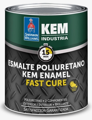 ESMALTE POLIURETANO INDUSTRIAL FAST CURE BLANCO PARTE A