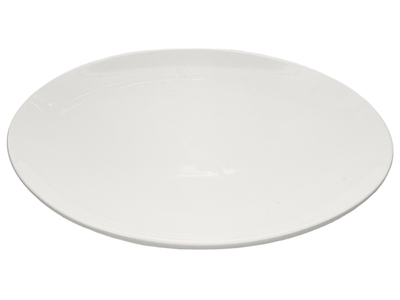 PLATO REDONDO 25.4 cm CERAMICA BLANCO