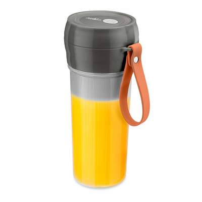 LICUADORA PERSONAL 300 mL PLASTICO TRANSPARENTE-NEGRO RECARGABLE