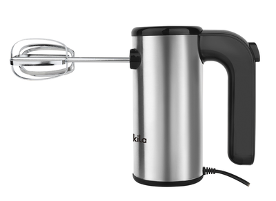 BATIDORA ELECTRICA DE MANO 150 W ACERO INOXIDABLE NEGRO-CROMADO