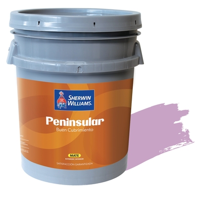 PINTURA LATEX PARA USO EXTERIOR / INTERIOR LILA PENINSULAR LATEX MATE