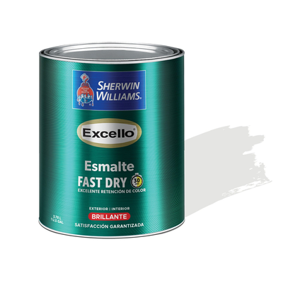 PINTURA ESMALTE PARA USO EXTERIOR / INTERIOR BRILLANTE EXCELLO ESMALTE
