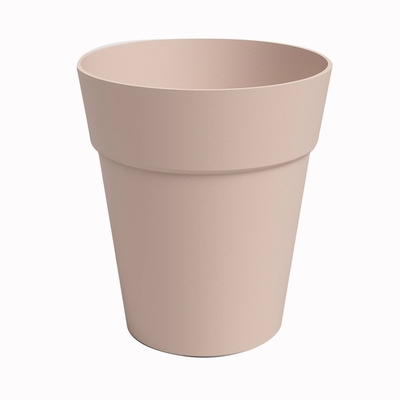 MACETA 13.7 cm x 15 cm PLASTICO ROSADO CLARO CAPRI O