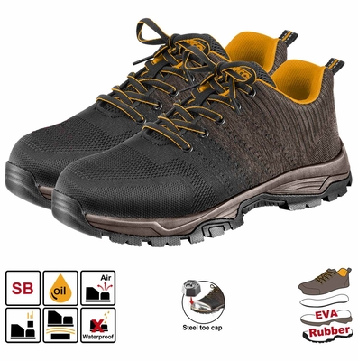 BOTA TENIS INDUSTRIAL CON CUBO DE ACERO TALLA 6.5
