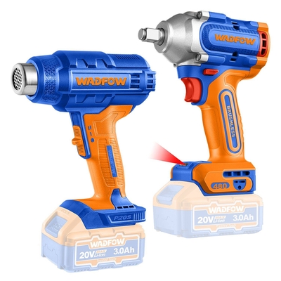 LLAVE IMPACTO INALAMBRICA 12.7 mm (1/2 in) 330 N.m + PISTOLA DE CALOR 20 V 2.0 Ah