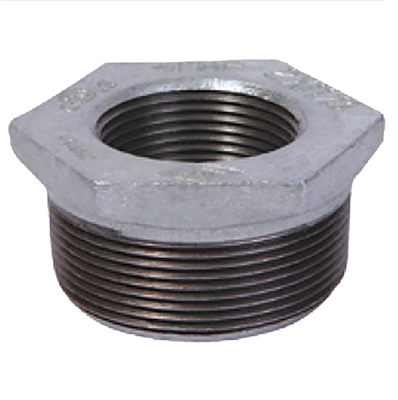 BUSHING REDUCTOR TUBERIA 76.2 mm x 31.8 mm (3 in x 1 1/4 in) GALVANIZADO