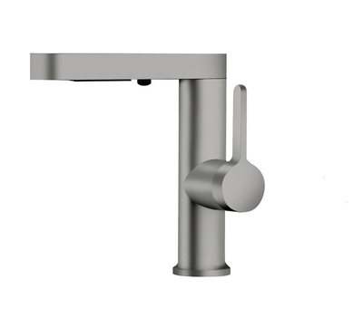 MEZCLADOR LAVABO MONOMANDO METAL GRIS OSCURO EXTRAIBLE MAGIC